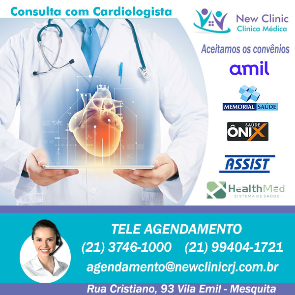 Consulta com Cardiologista em mesquita/RJ