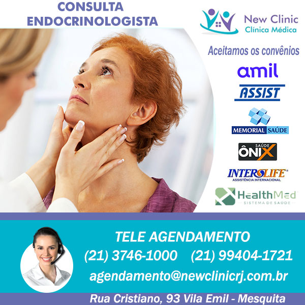 Consulta com Endocrinologista em Mesquita