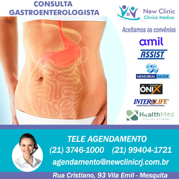 Consulta com Gastro em mesquita/RJ